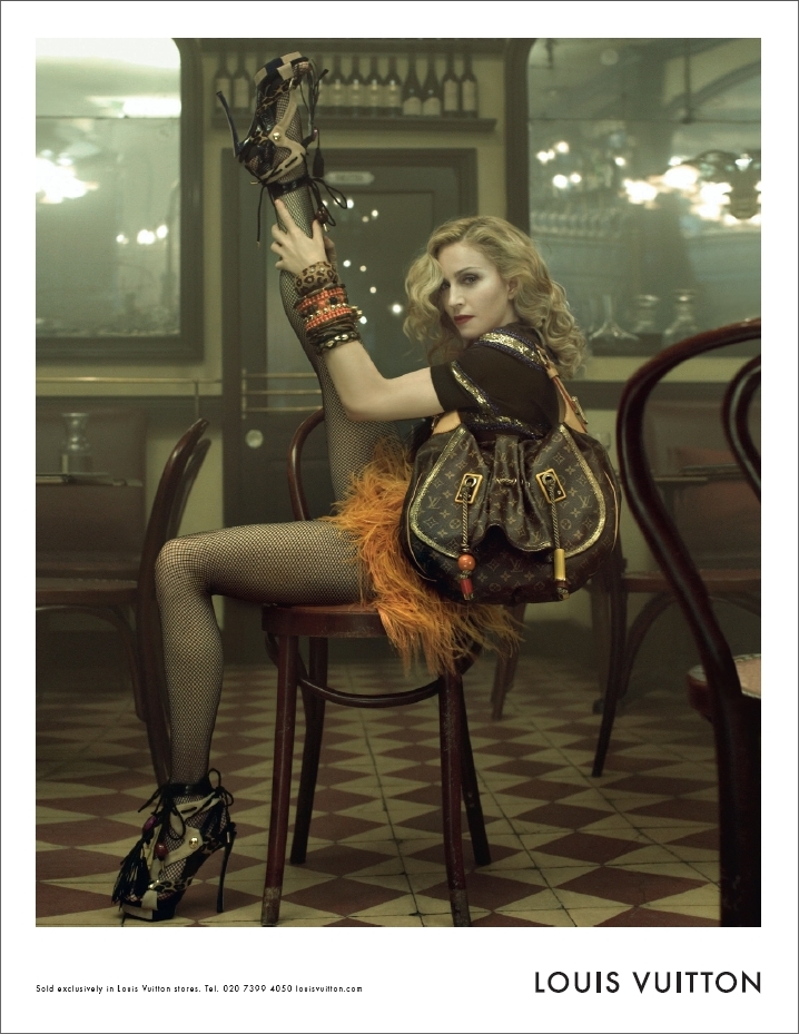 Put it away Madonna! Singer strikes raunchiest pose ever in Louis Vuitton  ad campaign