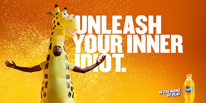 Fanta Unleash Your Inner Idiot - Giraffe
