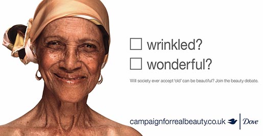 Dove Wrinkled or Wonderful?