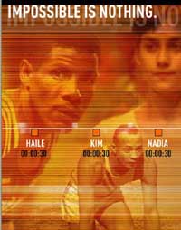 Haile, Kim and Nadia in Adidas imagery