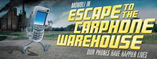 Mowbli in Carphone Warehouse Escape TV Ad