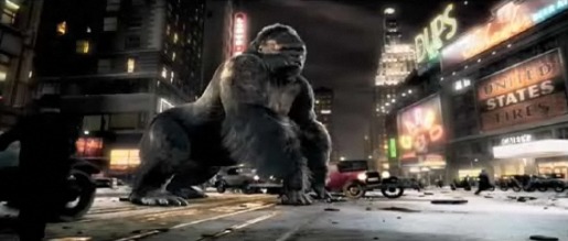 King Kong in Volkswagen Touareg TV Ad