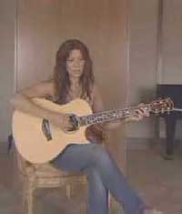 Sarah McLachlan and guitar