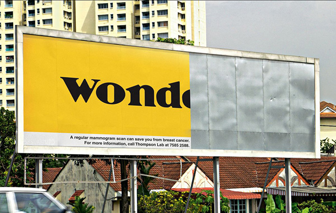Wonderbra Billboard