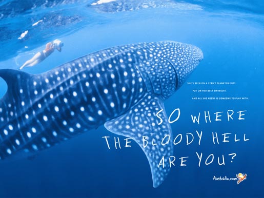 Tourism Australia Whale Shark