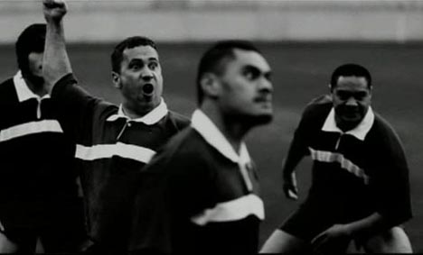 Maori haka in William Lawson's Scotch TV Ad