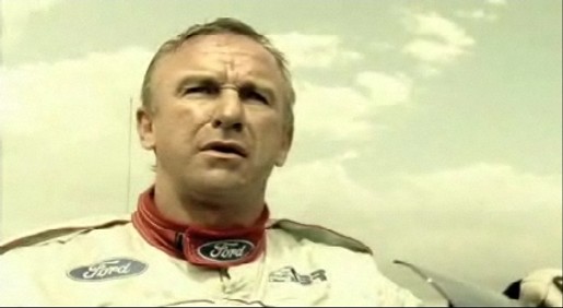 Russell Ingall on track bothered with flies