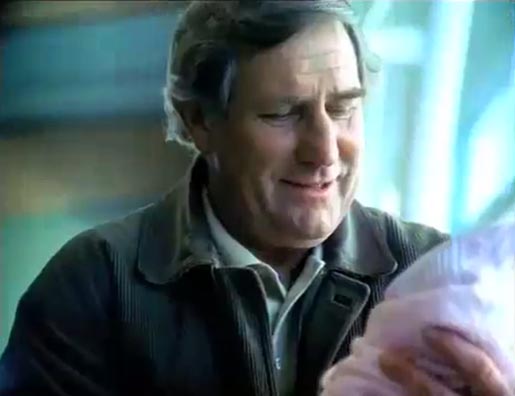 Grandfather moved to tears in Air NZ TV ad