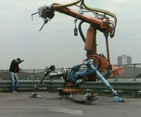 Robot in Chemical Brothers Believe Music Video