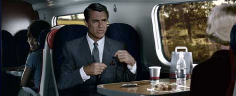 Cary Grant in Virgin Trains ad
