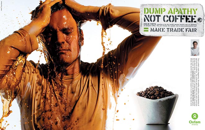 Colin Firth Dump apathy not coffee
