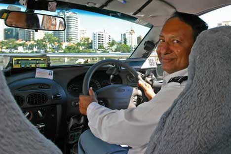 Manjit Boparai the taxi driver