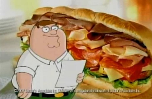 Subway Family Guy