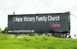 Satan hates Victory Family Church