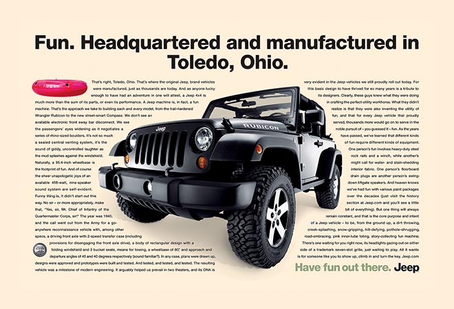 Jeep Fun made in Toledo