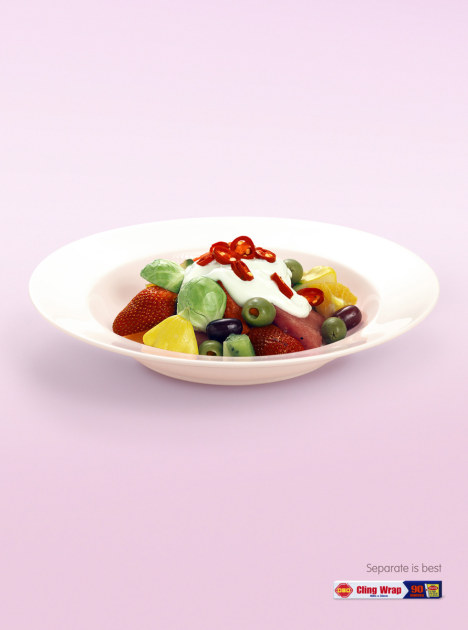 OSO Hot Salad print advertisement