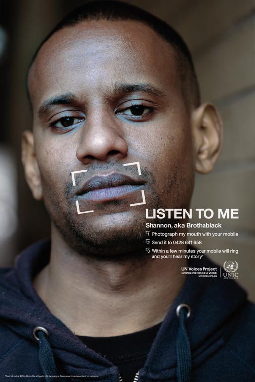 Bro Black in UN Voices campaign