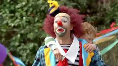 Crackers the Clown in trouble in Yellow Pages Ad