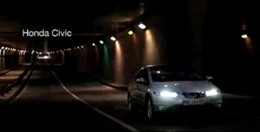 Honda Civic in Trip of Lights TV commercial