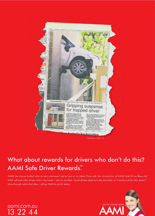 AAMI rewards safe drivers