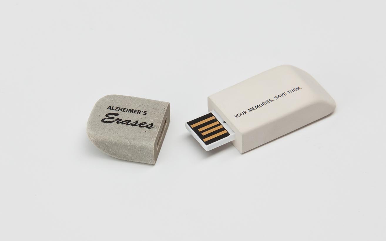 Alzheimers USB eraser