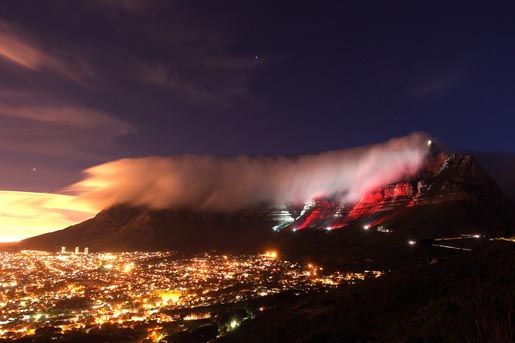 Table Mountain (red)
