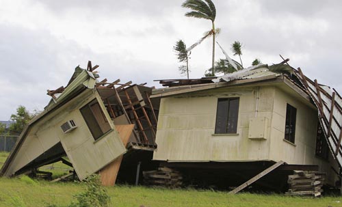 Innisfail House split during Cyclone Yasi