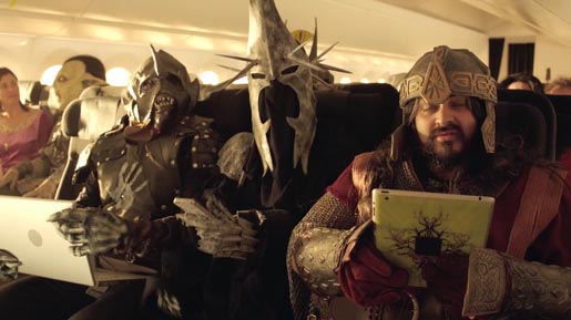 Air New Zealand Un Unexpected Briefing safety video with laptops