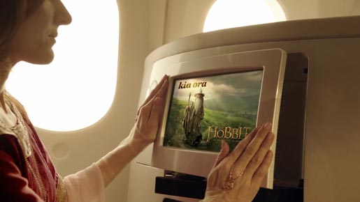 Air New Zealand Un Unexpected Briefing safety video with laptops