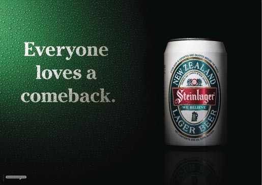 Steinlager We Believe - Everyone Loves A Comeback