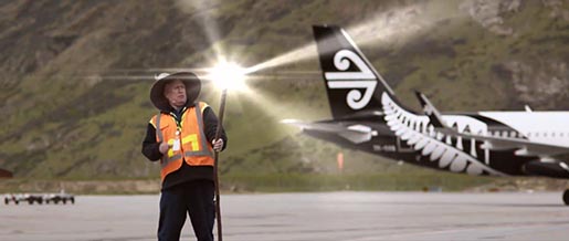 Air New Zealand Middle Earth Staff