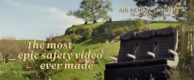 Air New Zealand Hobbit Safety Film