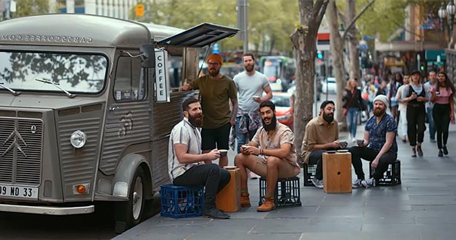 Melbourne baristas in Tourism Australia Matesong