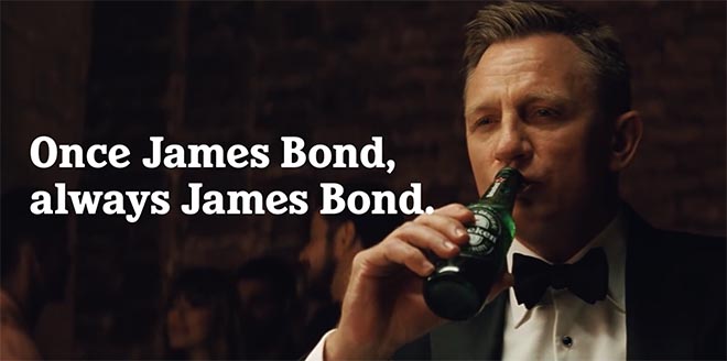 James Craig vs James Bond Heineken commercial No Time To Die