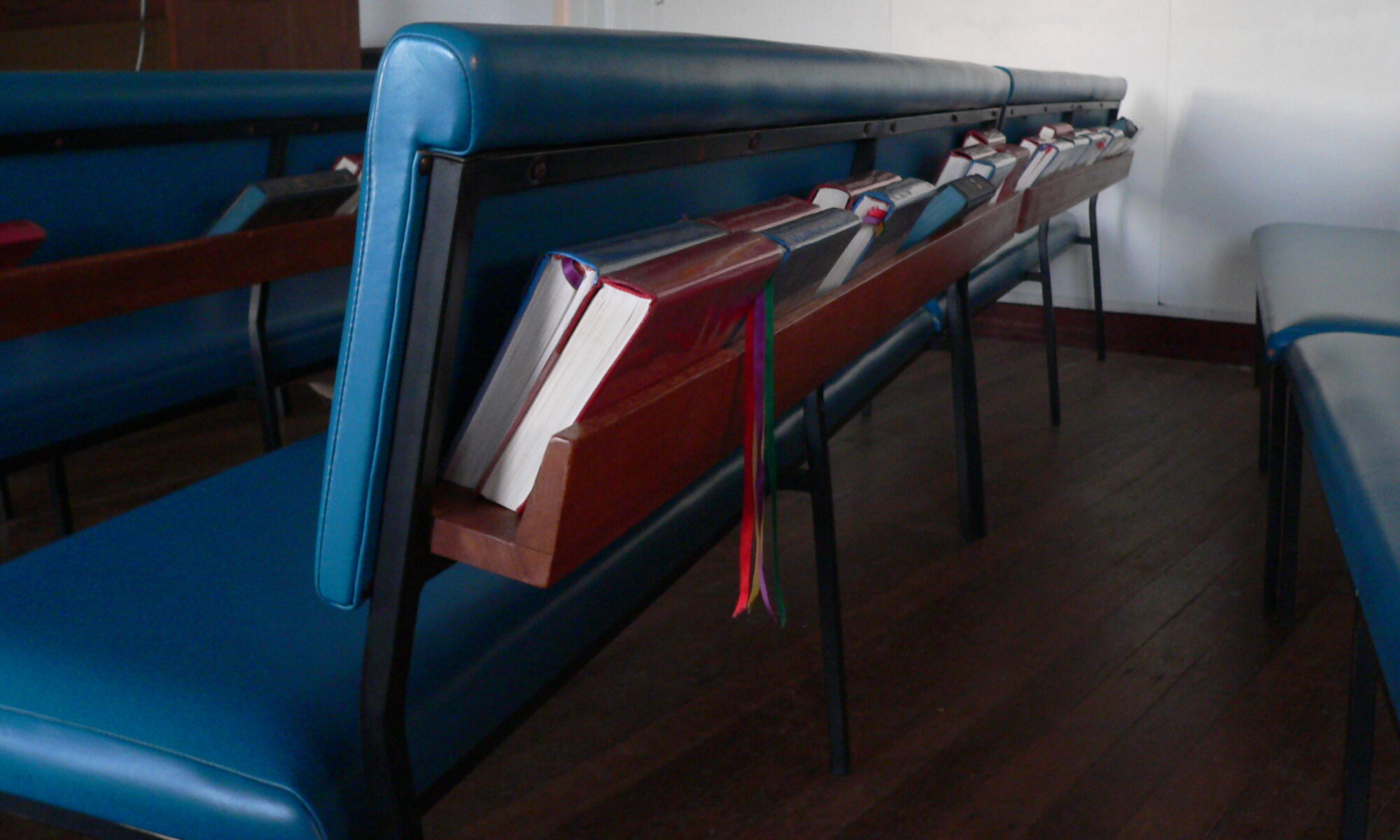 Indooroopilly Uniting Church Blue Pews