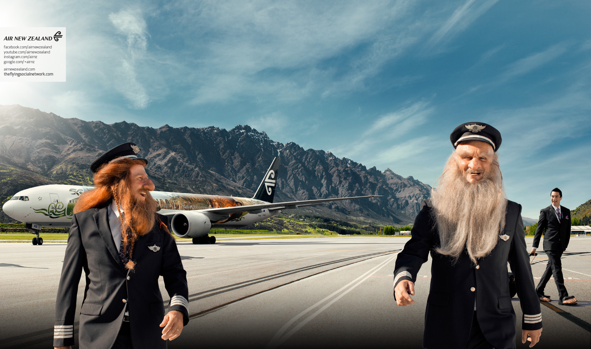 Air New Zealand Middle Earth Captains