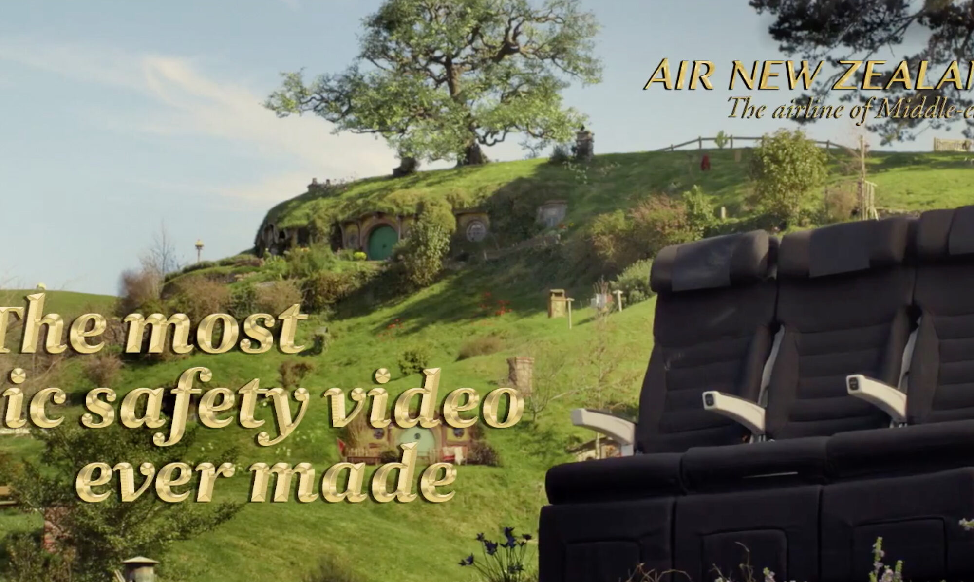 Air New Zealand Hobbit Safety Video