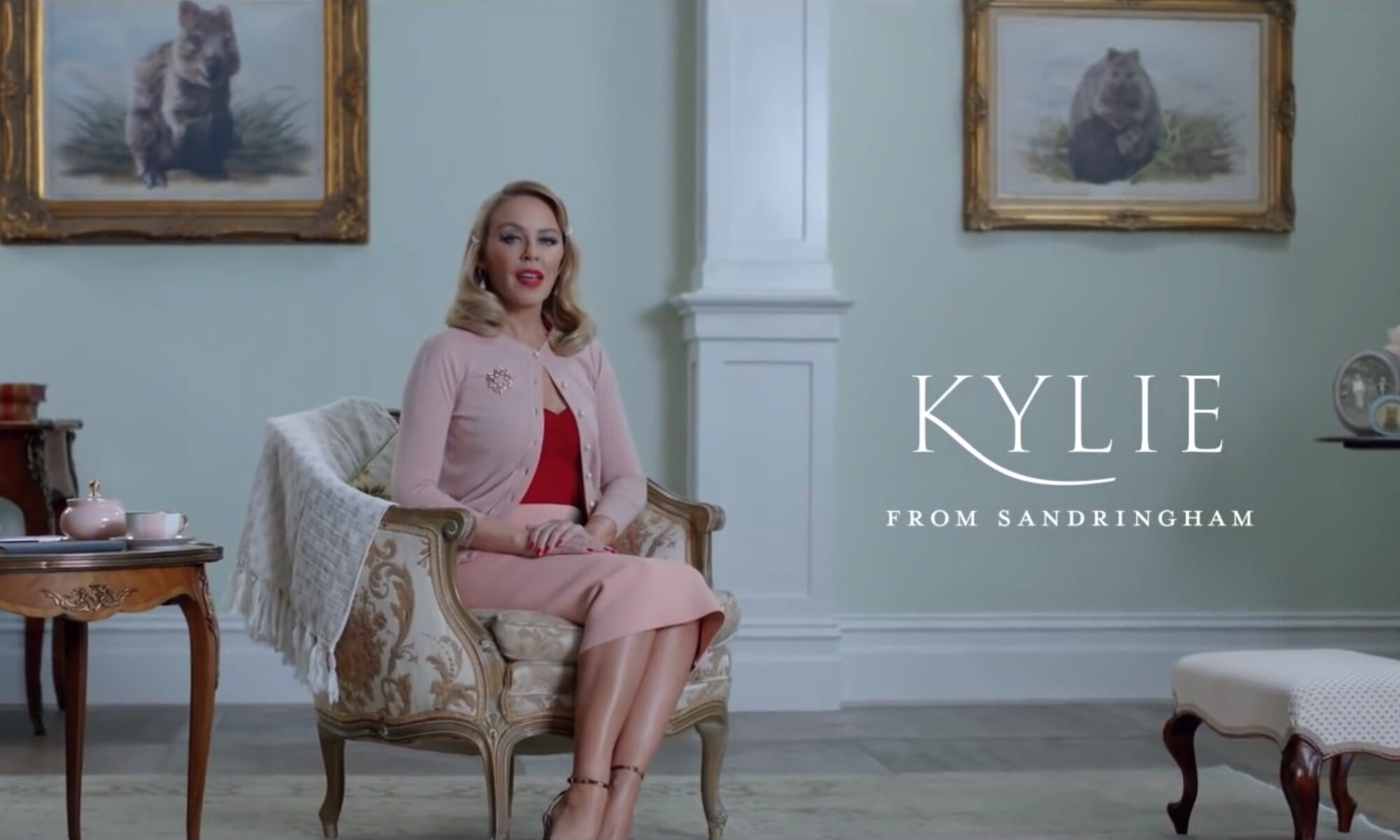 Kylie Minogue from Sandringham in Tourism Australia ad
